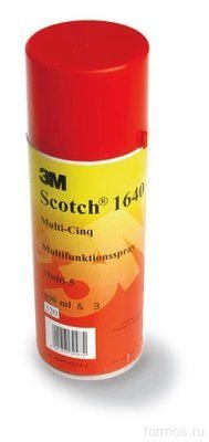 Scotch ® 1640 многоцелевой спрей для очистки, смазки, защиты, размораживания резьбовых соединений, 400мл
