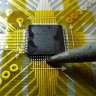 Скотч® 3M™ 5413 (100мм Х 33м) основа полиамид, янтарного цвета