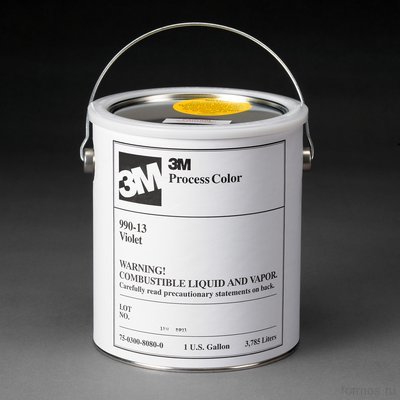 3М™ 990-04 краситель для трафаретной печати, желтый,  3,79л