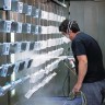 3M™ 8992(1280мм Х 65,8м) Термостойкая лента для защиты участков при порошковом окрашивании